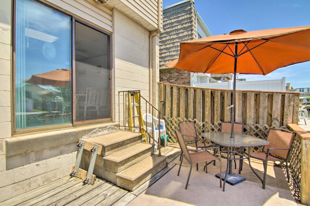 Ocean City Townhome, Deck With Canal Access! Luaran gambar