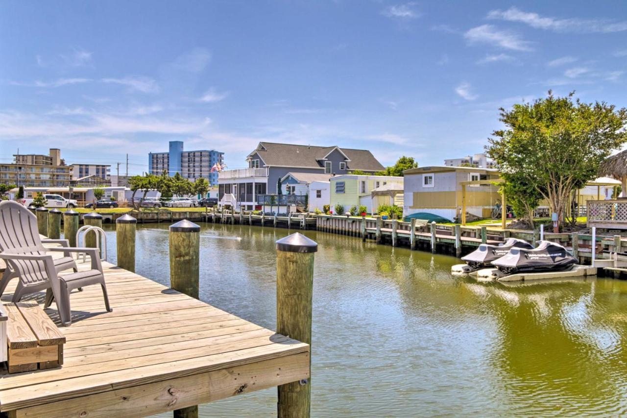 Ocean City Townhome, Deck With Canal Access! Luaran gambar